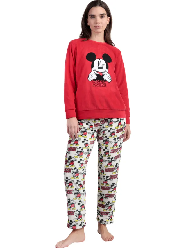 Admas Best Mickey Disney pyjamaset rood