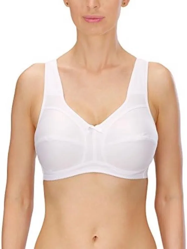 Naturana Soft bh met gewatteerde bandjes - 86136 - Wit