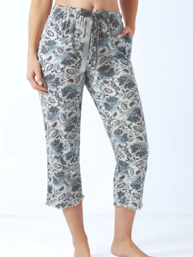 Hajo Premium dames lounge broek gebroken wit Hajo - Wit - Maat - 44/46