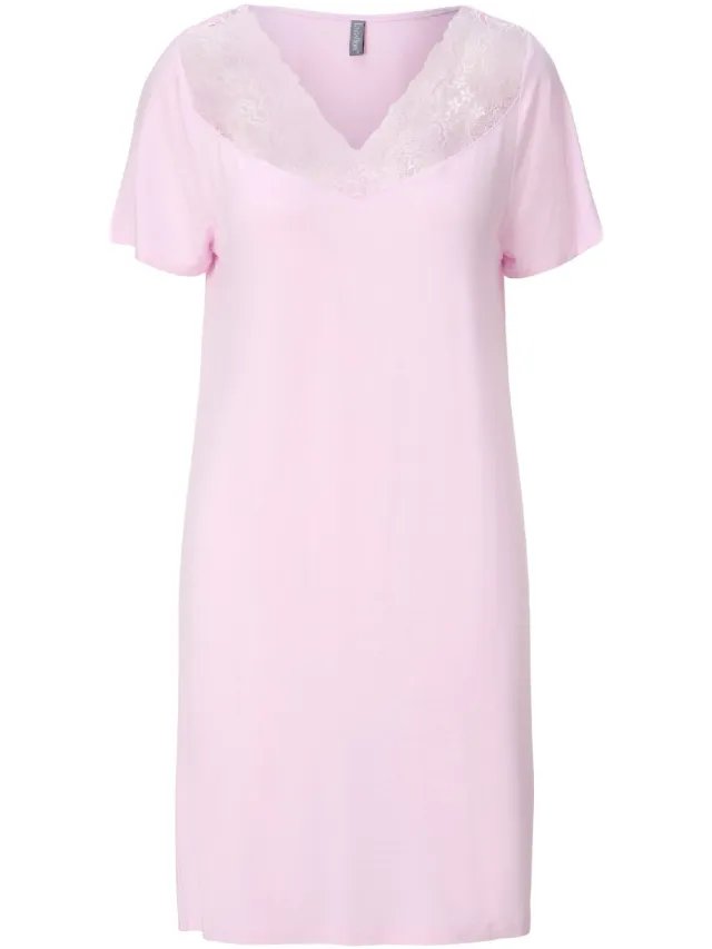 Lingadore Pyjama jurk roze, foto 2