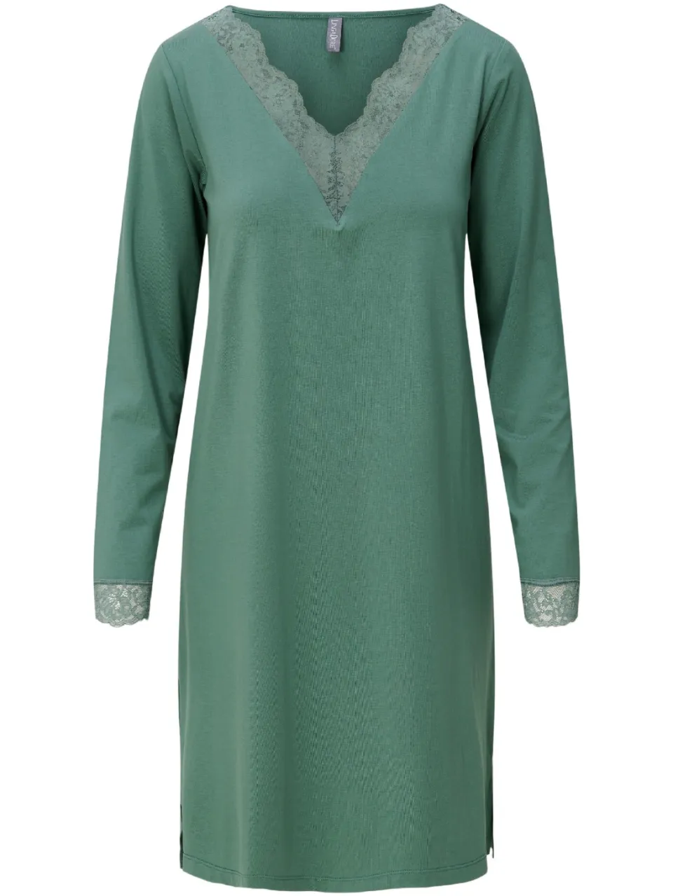 Lingadore bamboe nachthemd groen, foto 2