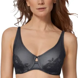Triumph Wild Rose Sensation W01 beugelbh zwart Beige,Zwart