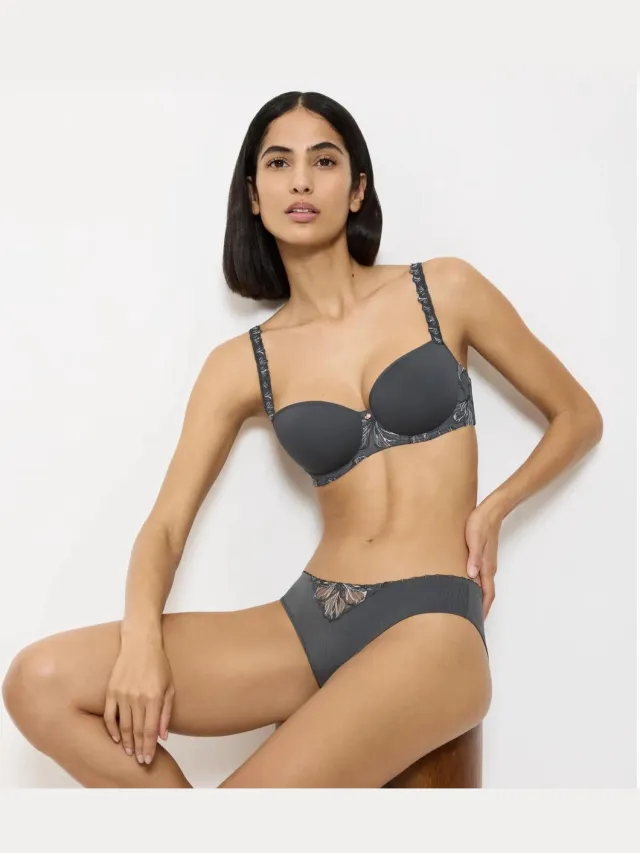 Triumph Bügel-BH Wild Iris Florale grijs