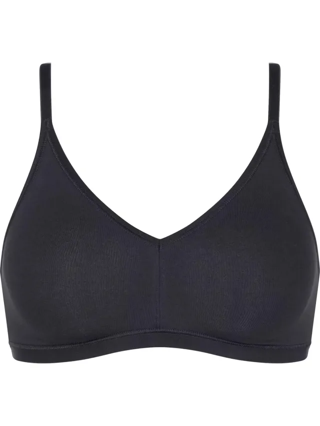 Sloggi GO Daily Cotton Soft bra Dames Beha - ZWART