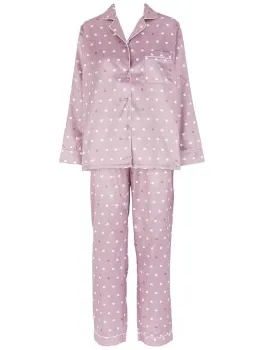 Missya Leo Sateen Pyjamas Lila