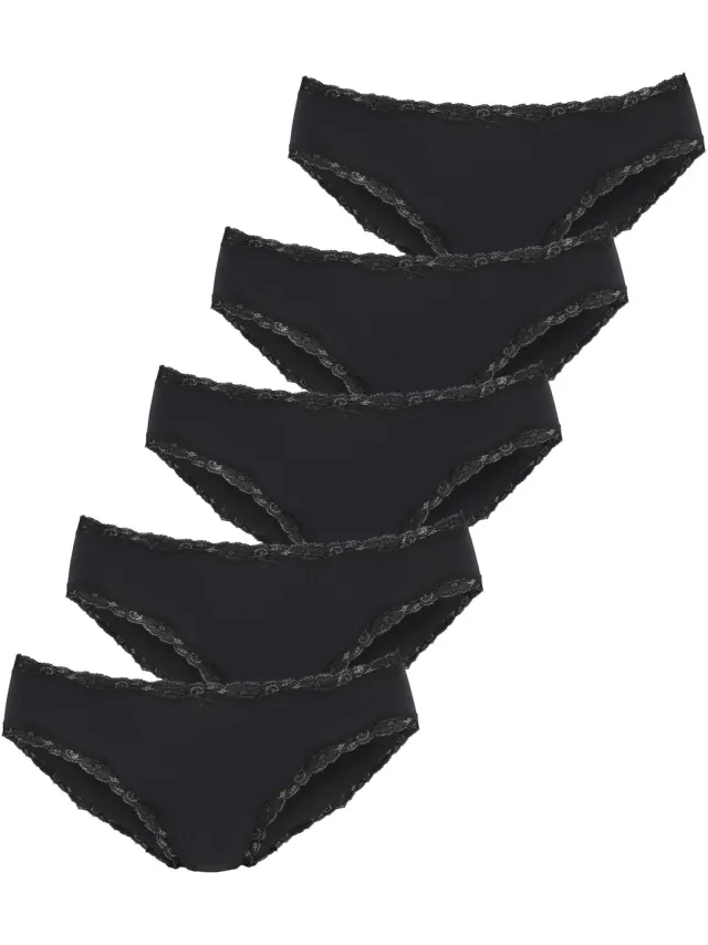 Jazz-pants slip zwart, foto 2