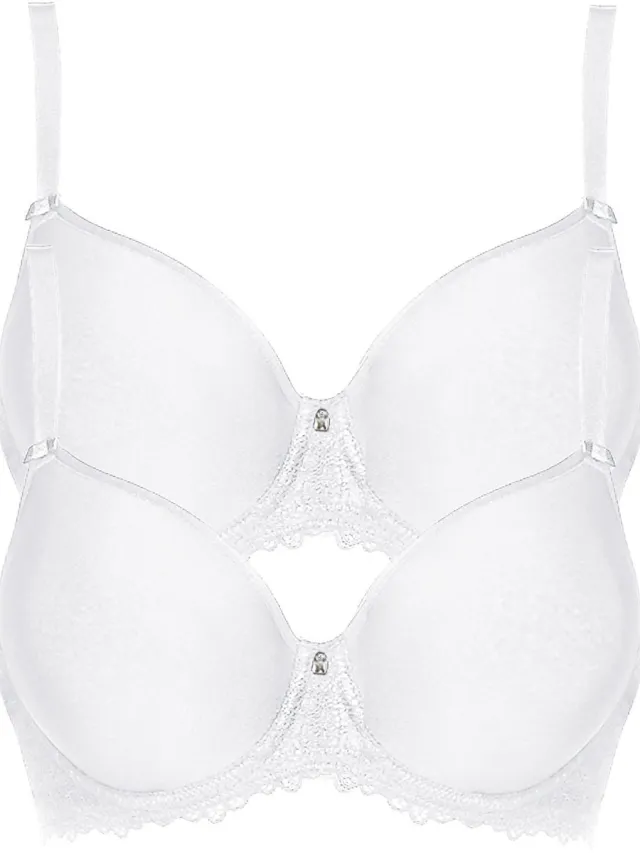Viania 2-pack spacer beugelbeha Leni Champagne Champagne
