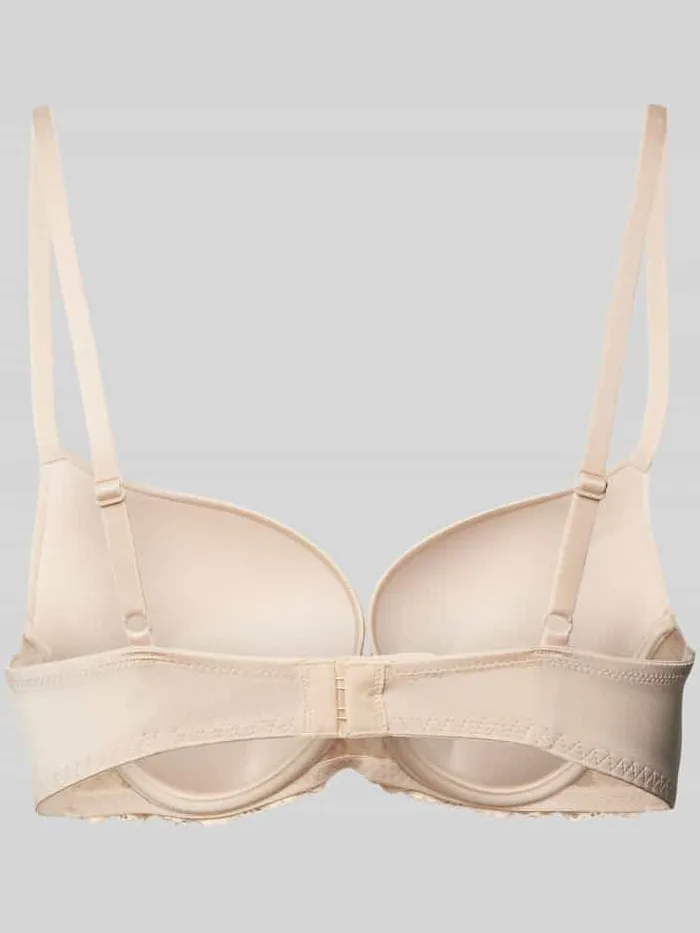 Dorina Super Push-up Bh met Details van kant Model 'CLAIRE' beige, foto 2