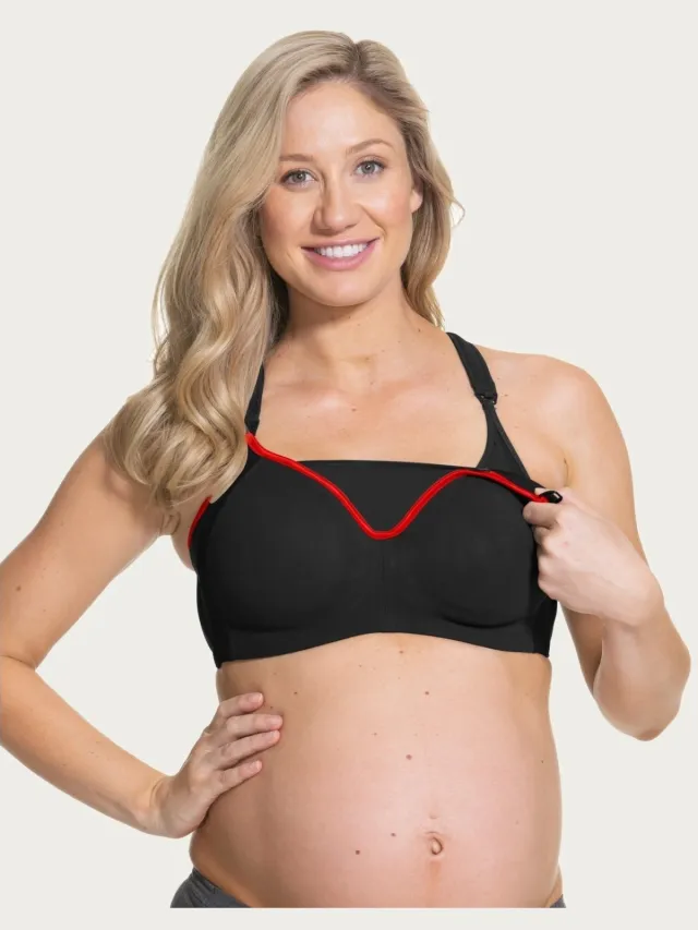 Cake Lingerie Sport Voedingsbh / Positiebh Black Zest