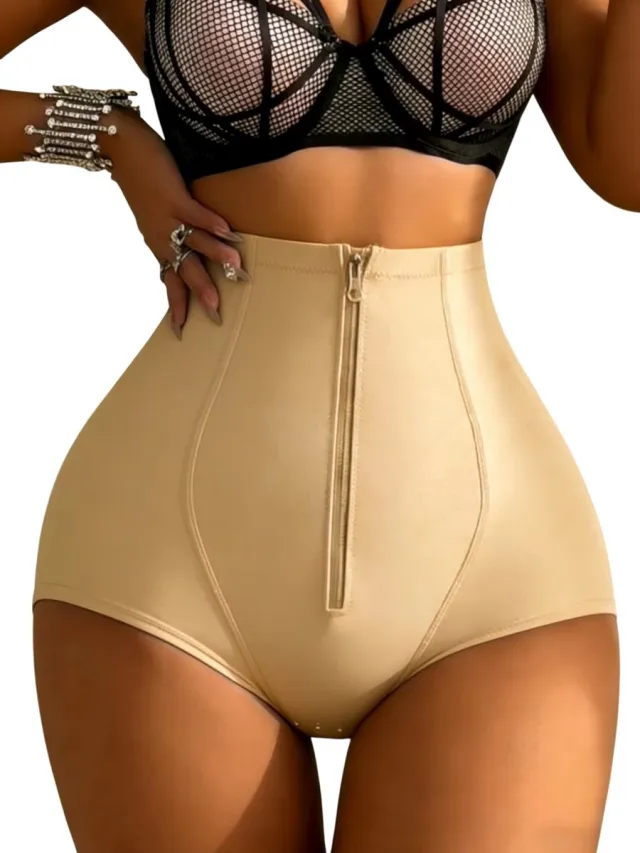 rimmo Shapewear Dames Hoge Taille – Bil Liftend Effect, Buik Corrigerend, Ademend & Versterkt Kruis - Beige