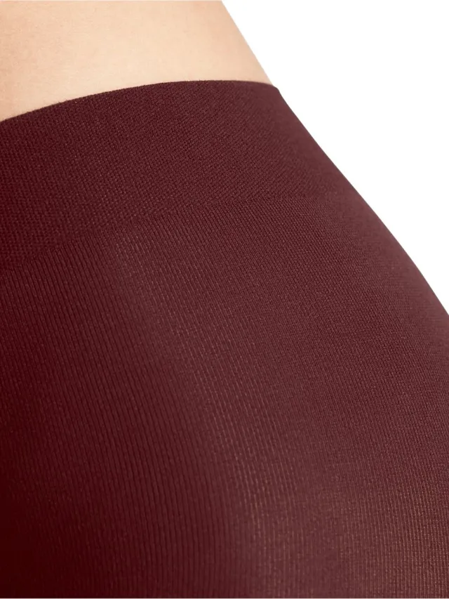 Falke Check Mate gedessineerd materiaal half ondoorzichtig 60 DEN panty dames bruin-L bruin 5950