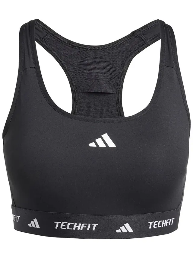 Adidas Bralette adidas Brassière Techfit compression Zwart