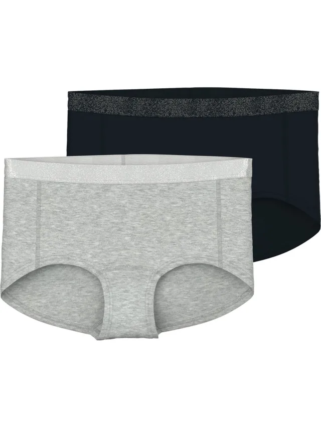 NAME IT Hipster 2-Pack Black