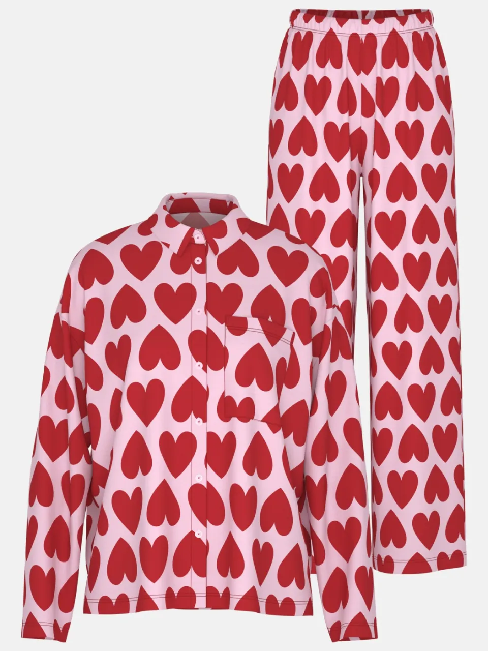 Mey Lange broek Serie Sugar Hearts Red Carpet, foto 2