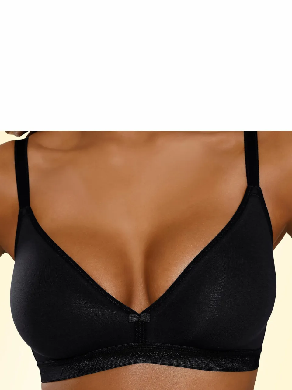 bralettebeha wit zwart 2xwit+1xzwart