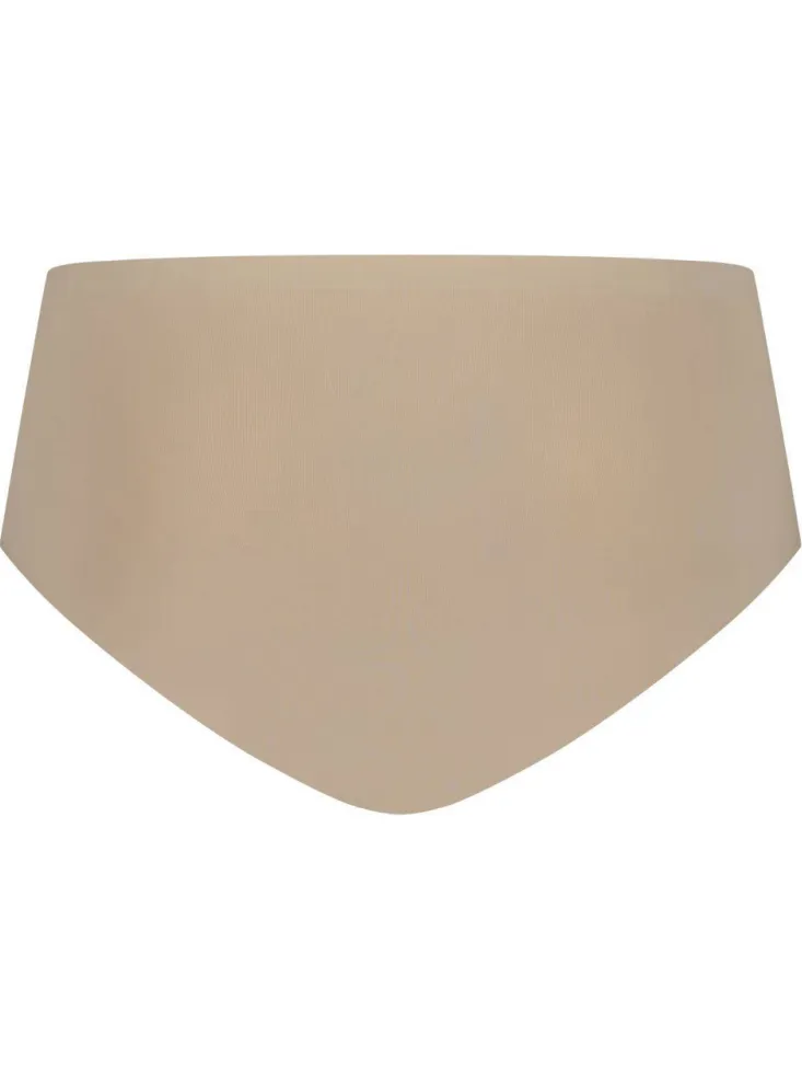 Moodies Undies medium/sterk absorberende seamless menstruatieslip beige, foto 3