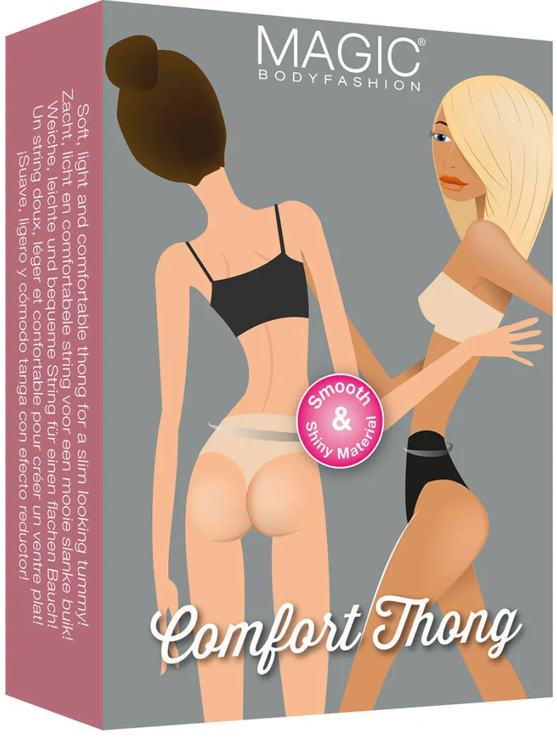 MAGIC Bodyfashion medium corrigerende string Comfort beige, foto 5
