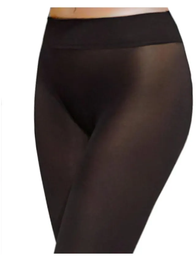 Caresse naadloze panty opaque 70 zwart