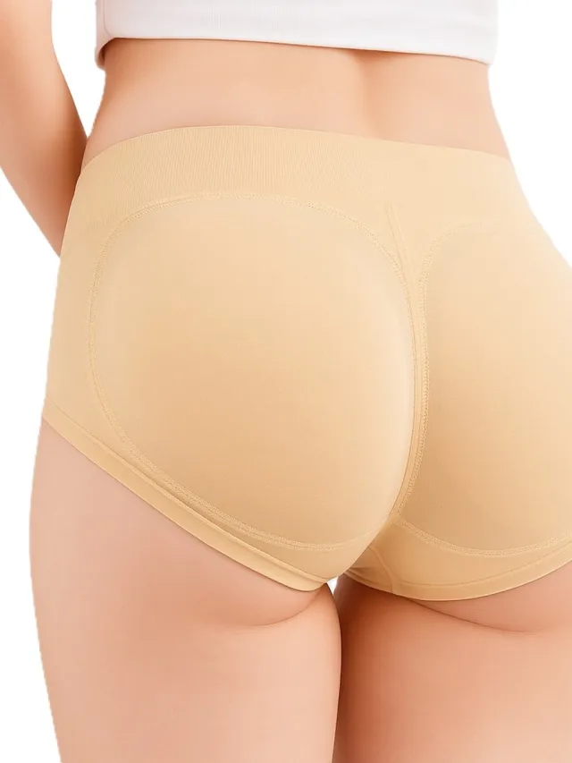 Cheaperito Slip Met Vulling I Corrigerende Slip I Ondergoed Body Shaper I Billen Liften I Billen Lifter I Maat Medium I Beige