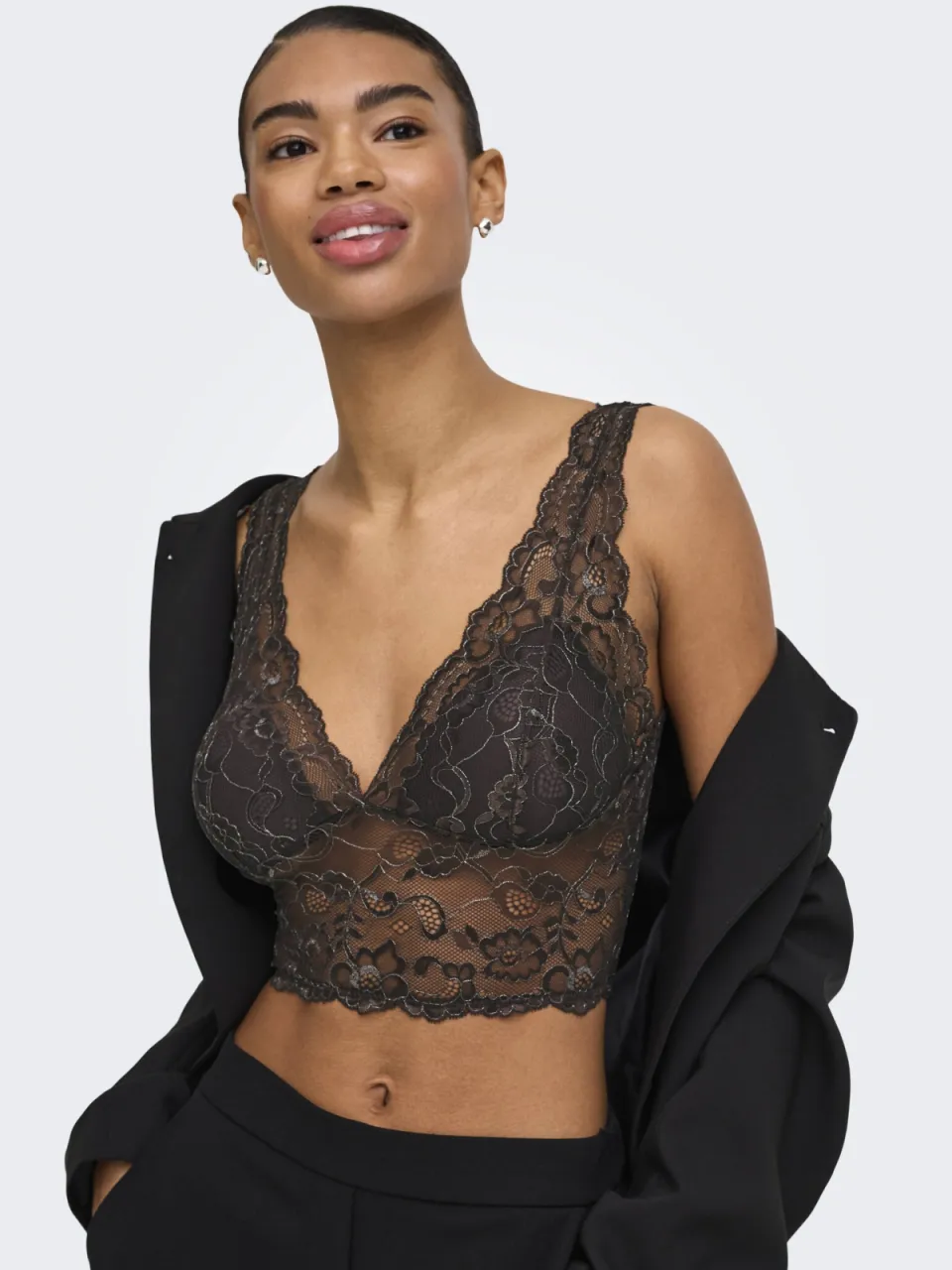 Only Chloe bralette donkerbruin, foto 7