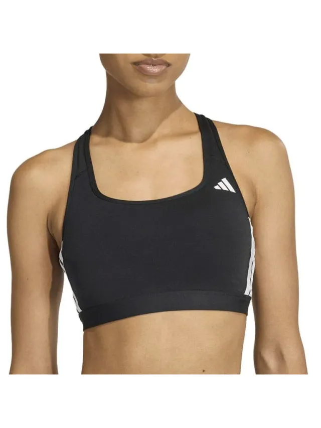 Adidas Optime Essentials 3-Stripes Medium Support Sportbeha Dames