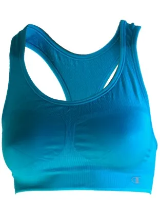Champion Seamless Dazzle sportbh Zwart,Roze,Blauw