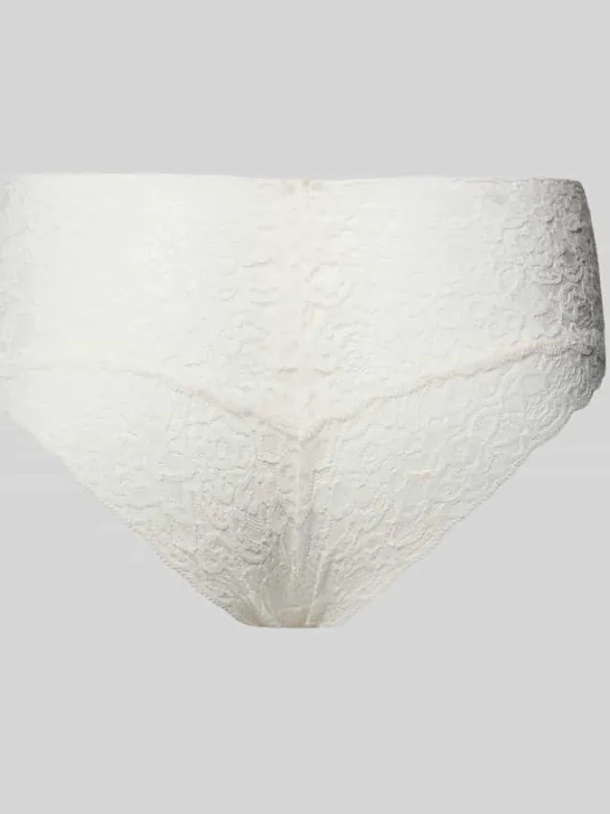 Dorina Slip van kant in comfortabel design in een set van 3 stuks, model 'LANA' Lila