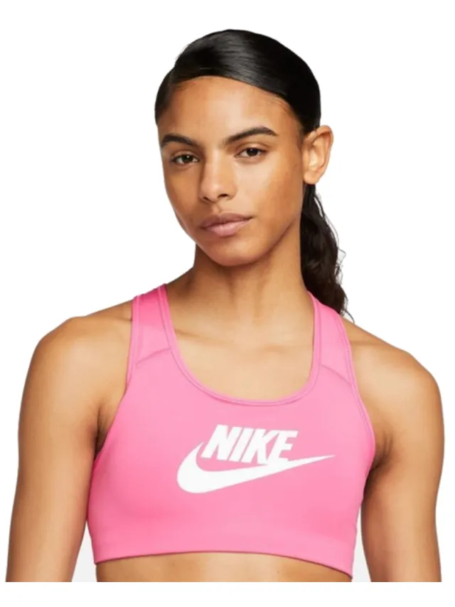 Nike Dri-Fit Swoosh Sport-bh Pink