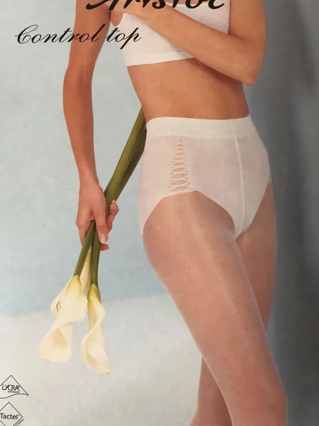 Aristoc Panty - Bruidscollectie - Bruidspanty - Panty - Control top - Buik - Billen - 20 Den. - Small - Bare Gold