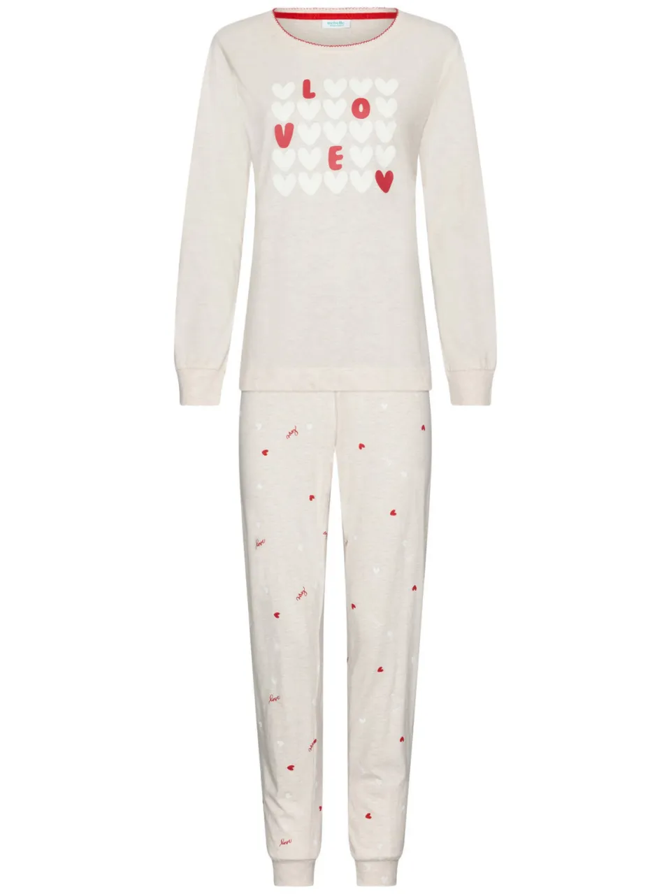 Rebelle pyjamaset ecru, foto 2