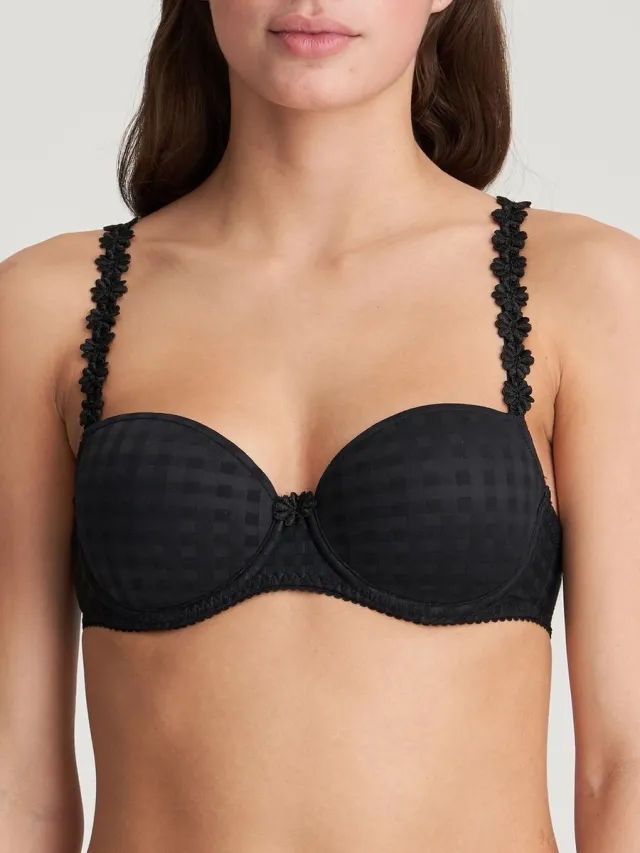 Marie Jo Avero Voorgevormde Balconette Bh 0100419 Zwart - maat EU 80D / FR