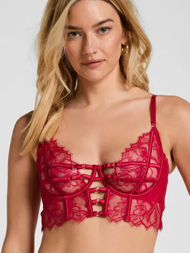 Hunkemöller Niet-Voorgevormde Longline Beugel Bh Bea Roze