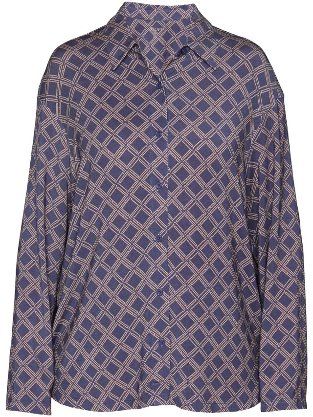 Joop! Nachthemd Loungewear OPEN PURPLE