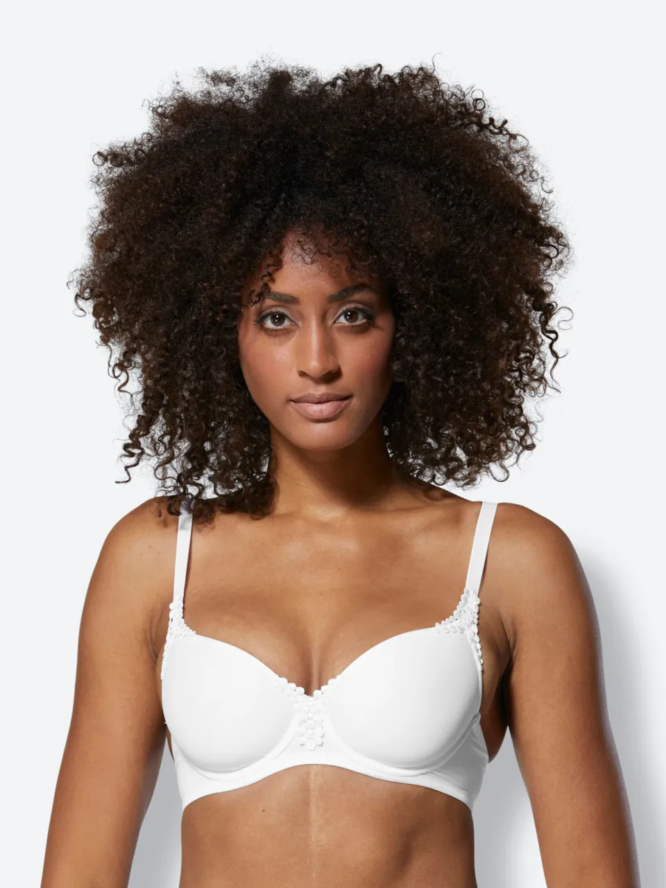 t-shirtbeha met beugel wit