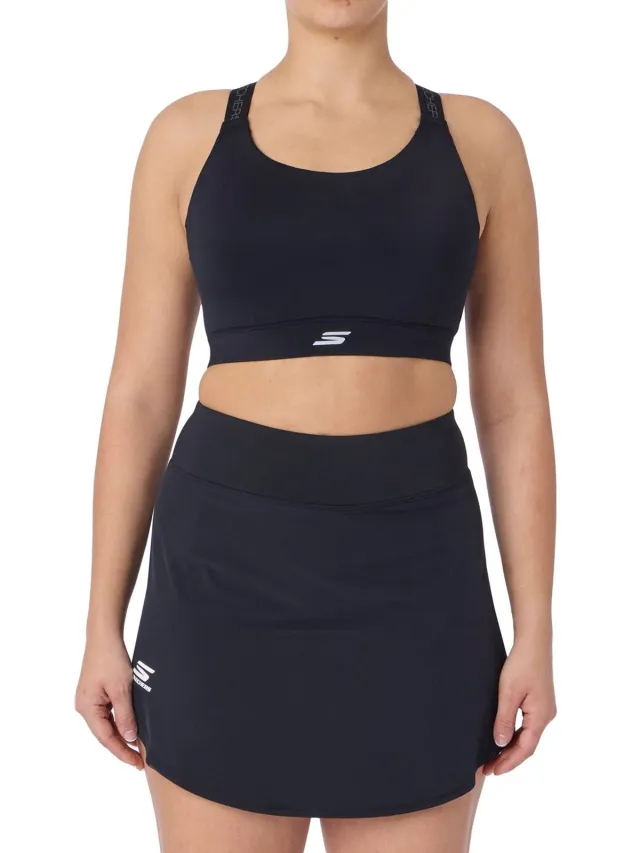 Skechers Skechers Tempo Shop Voor Skechers Skechers Tempo Dames Zwarte Sportbeha