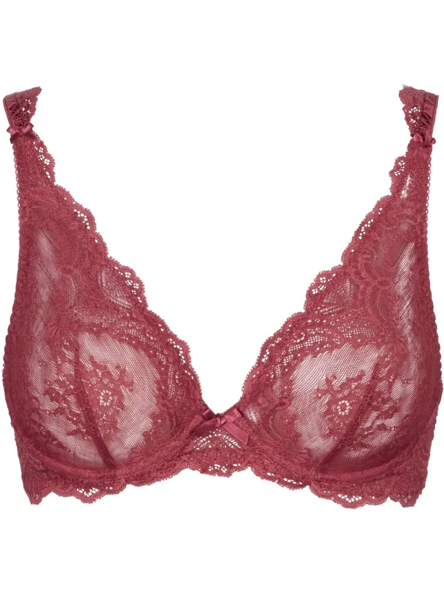 Aubade Danse Des Sens Plunge Triangel BH Mulberry Paars