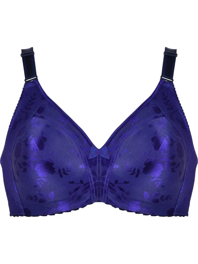 Naturana Minimizer bh met bloemenpatroon - 5363 - Galaxy Violet