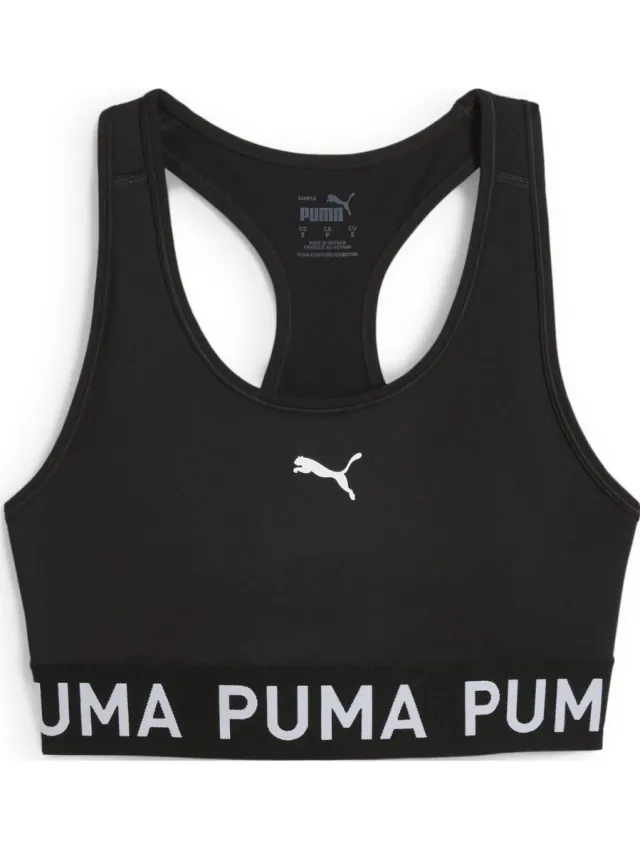 Puma sport-bh medium support zwart, foto 2