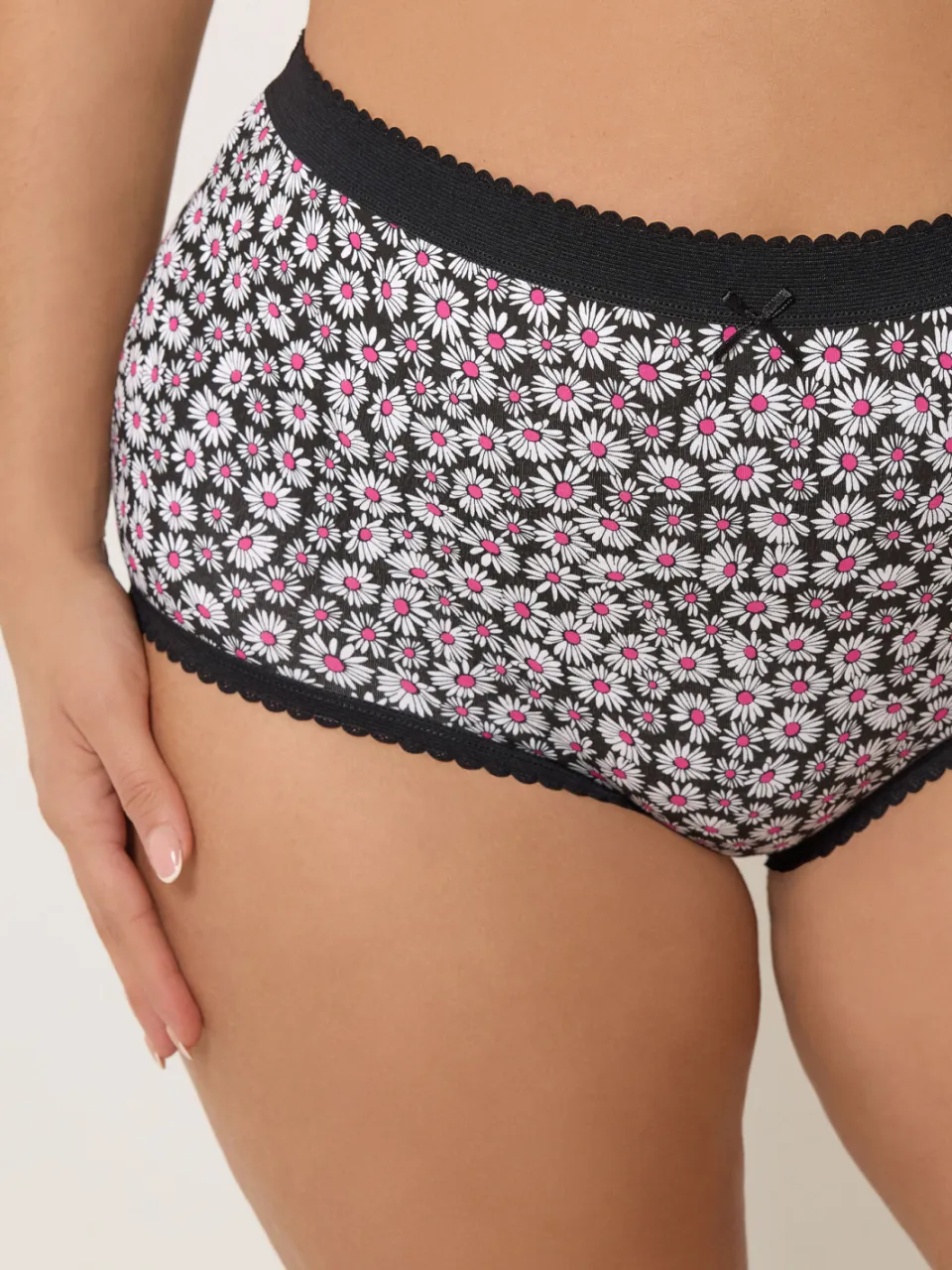 Yours 5Pack Roze Maxislips Met Madeliefjesprint-48, foto 5
