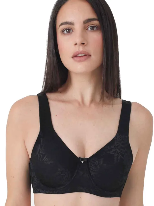 Sassa Voordeelpak van 2 beugel-bh's Allover Lace-jacquard ivory-black