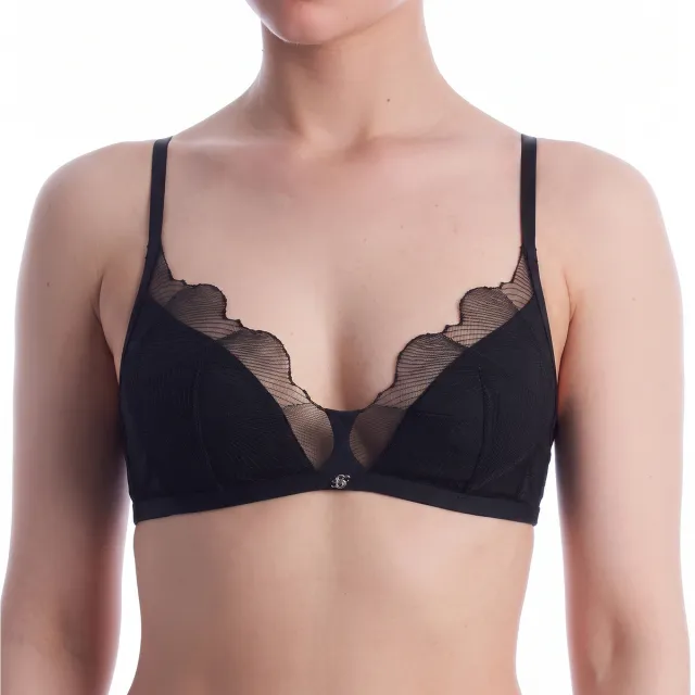 Boss bralette zonder beugel zwart