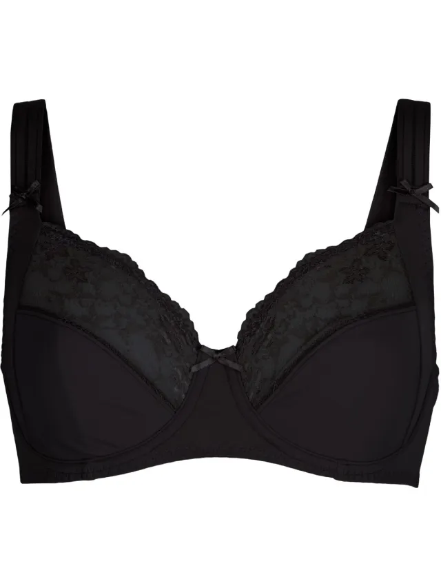 LingaDore DAILY Beugel BH - Plus Size Zwart