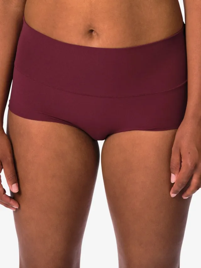 HEMA Dames tailleslip smoothing donkerrood (donkerrood)