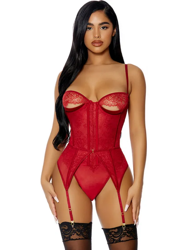 Forplay Peek Show teddyset rood