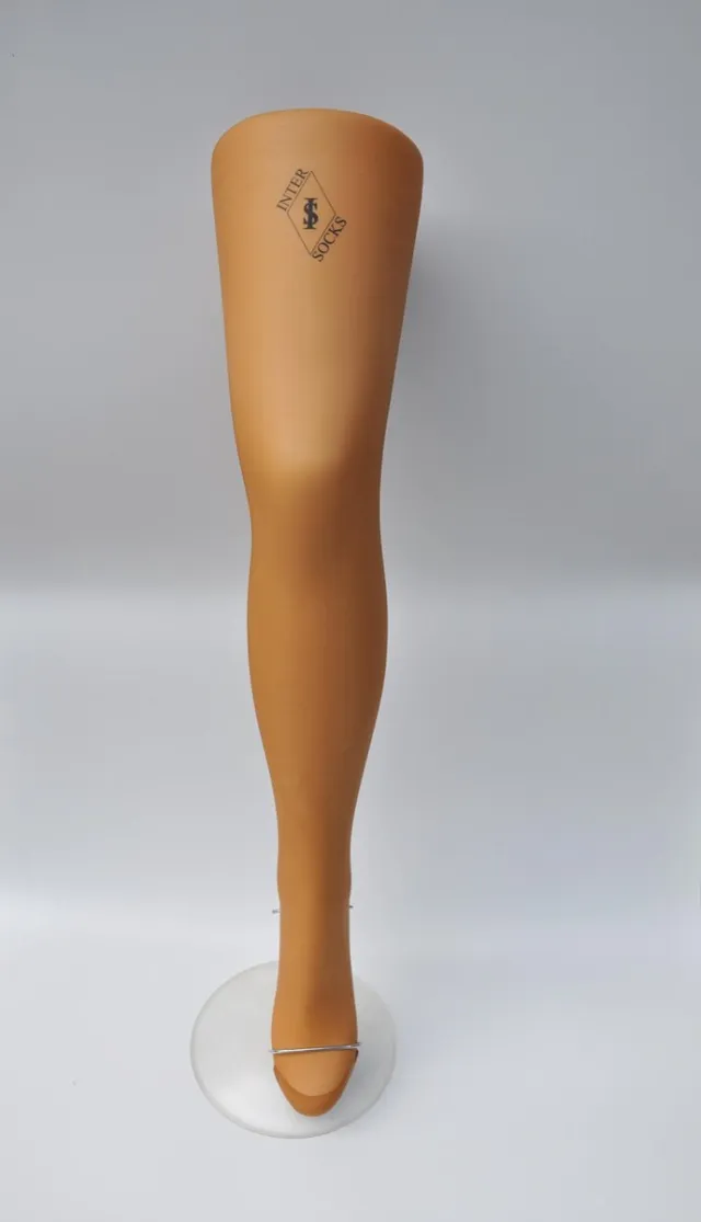 inter socks Panty 15 deniers - Large - 6 stuks - Beige - Perfecte pasvorm - Zeer elastisch - Naturel dunne panty Mathilde