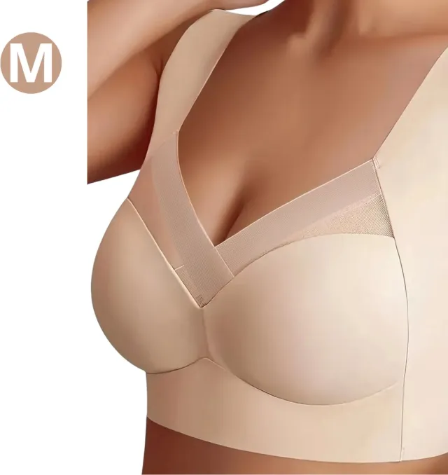 Bovista BH Zonder Beugel - Zonder Bandjes - Push-up Bh's - Comfort Bh - Beige