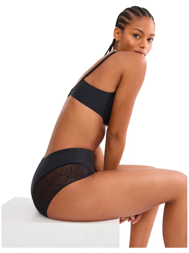 Triumph Comfort Contour overtrekslip zwart