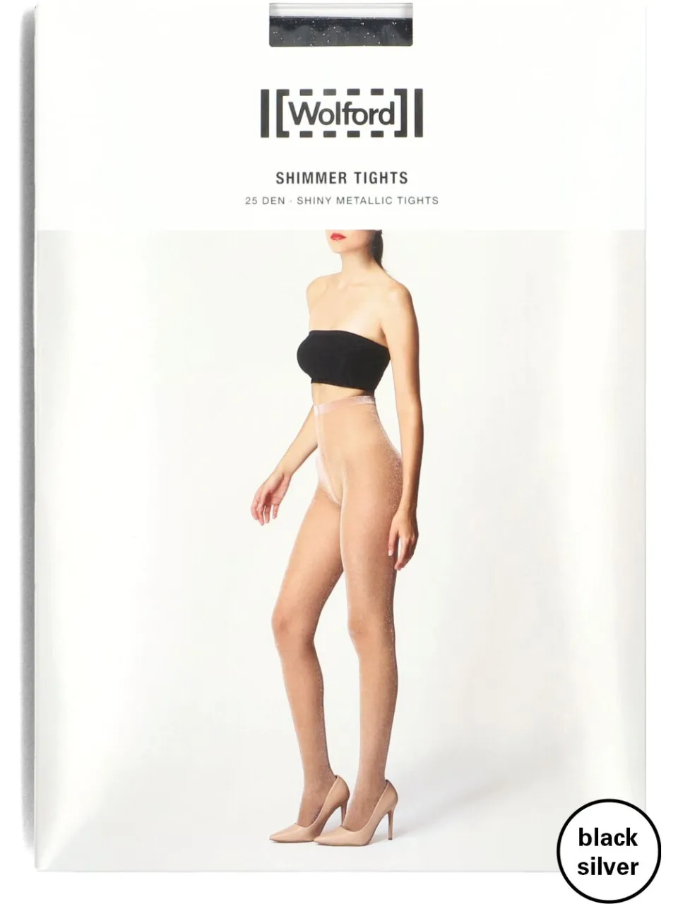 Wolford Shimmer tights zwart, foto 2