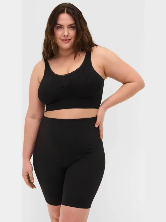 Zizzi licht corrigerende short zwart