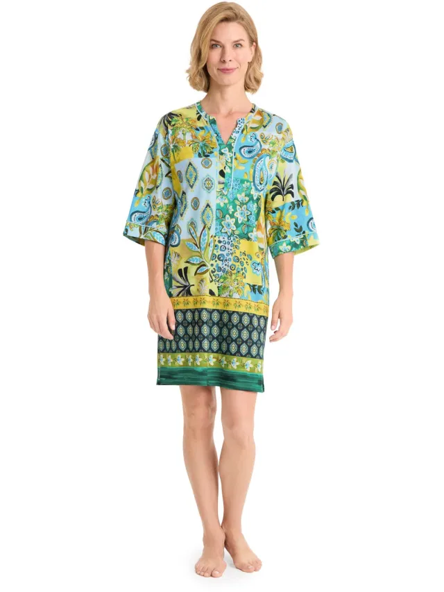 Rösch Paisley Nachthemd 1263041 Multicolor